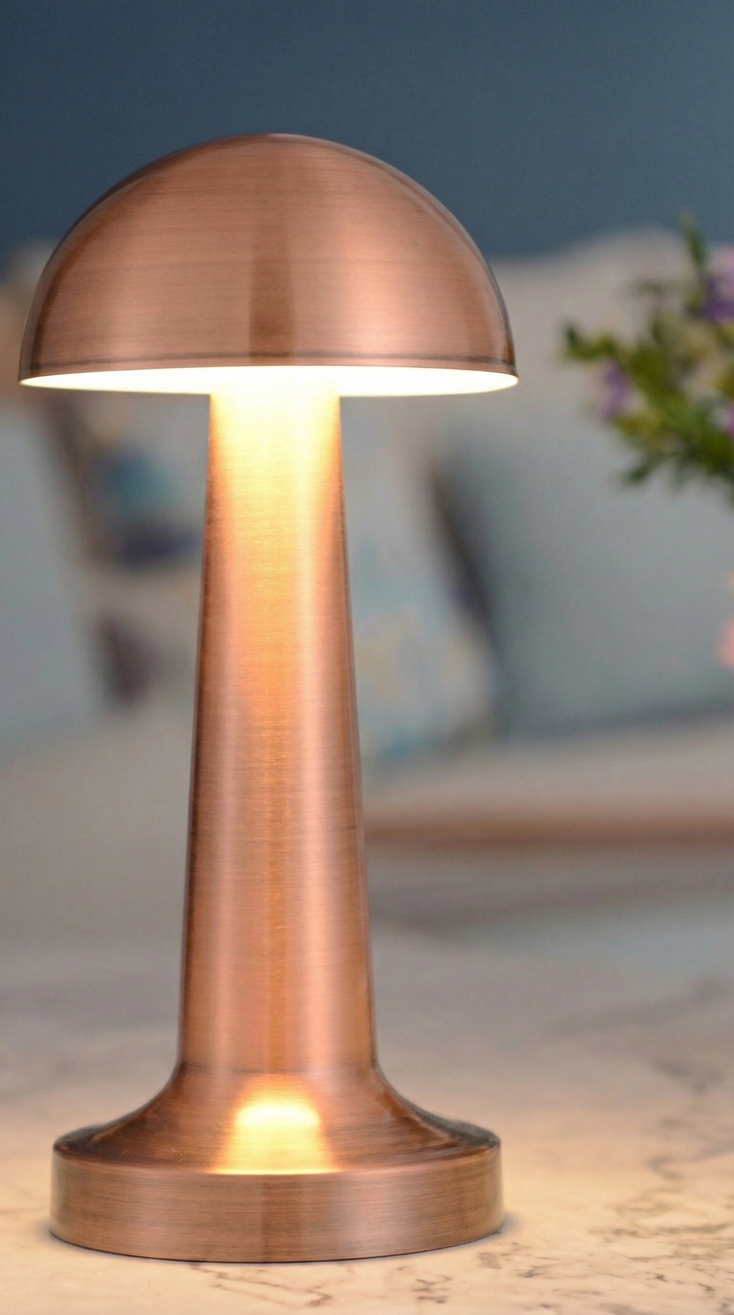 Mantar Dokunmatik LED Masa Lambası