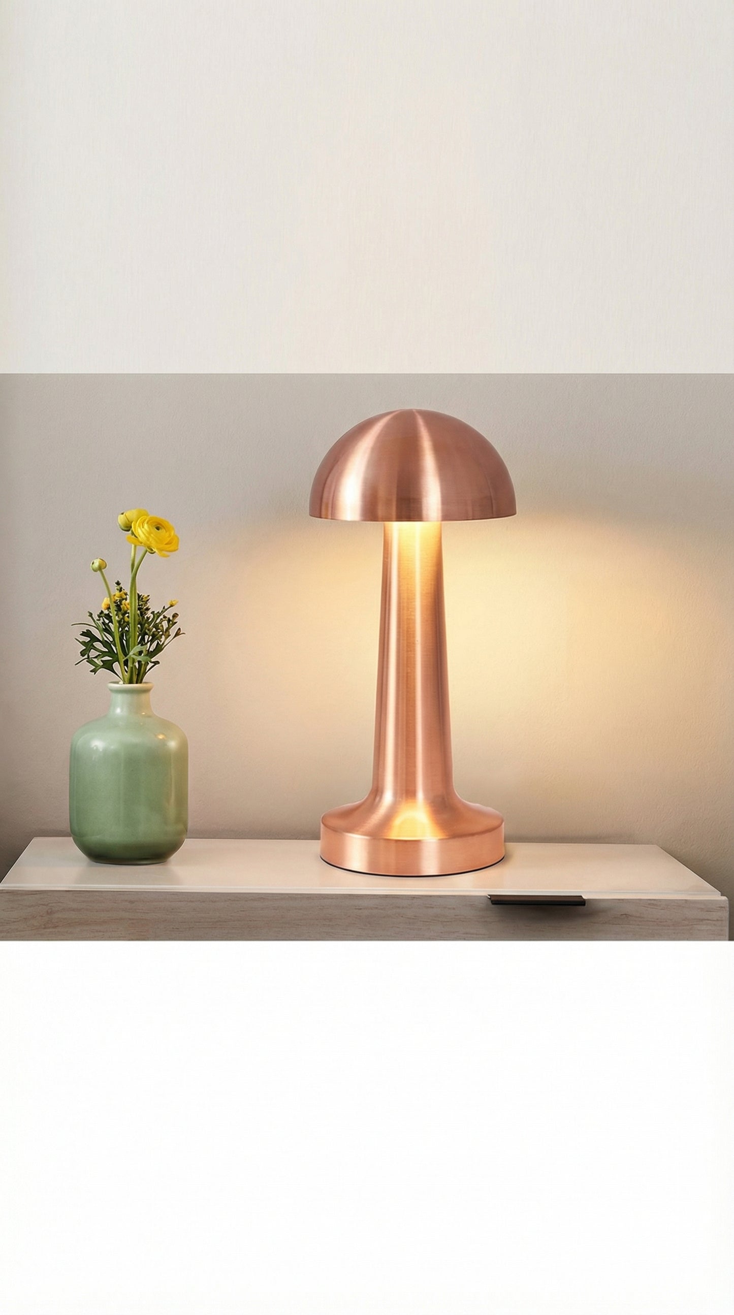 Mantar Dokunmatik LED Masa Lambası